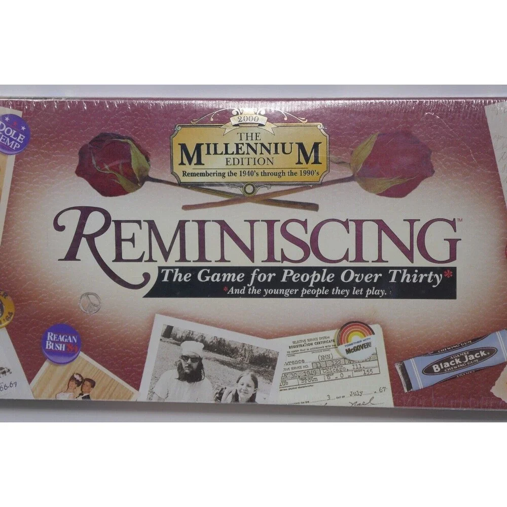 TDC Games Reminiscing Game for People Over Thirty SEALED